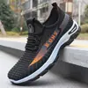 Procesamiento de Zapatos Personalizados para Hombre Zapatos de Primavera Venta al por Mayor Zapatos Casuales para Hombre Poliuretano Malla Transpirable Zapatos Deportivos para Exteriores para Hombre