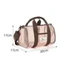 Bolsa de praia estilosa de grande capacidade transfronteiriça para mulheres, bolsa de ombro para viagem à beira-mar, bolsa de armazenamento para viagens ao ar livre de verão