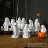 Decoração de Pingente de Fantasma de Balanço de Halloween Site Layout Adereços Pendurado Fantasma Fantasma Fantasma Pingente Fantasma Presente de Festival Fantasma