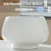 Maceta de Cerámica Simple para Uso Doméstico con Plato, Venta al por Mayor Transfronteriza Temu, Específicamente para Orquídeas Phalaenopsis y Plantas Suculentas