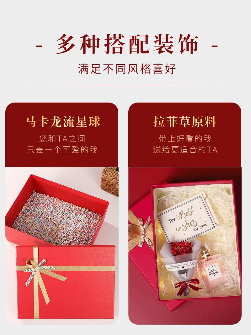红色礼品盒