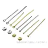 Accesorios de Iluminación de Cristal Pines Grandes de Cobre para Colgar Bolas de Cristal, Pines en Forma de 9, Conectores de Cristal Duraderos y Resistentes a la Rotura con Cable de Cobre