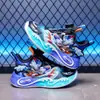 Nuevos Zapatos Deportivos para Niños Primavera 2026 Zapatos de Dibujos Animados con Luces Malla Transpirable Antideslizantes para Niños Zapatos de Correr Luminosos