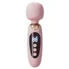 Lili Player Lia Av Stick Tela LCD Av Stick Vibrador Aquecido Feminino Masturbador Recarregável para Adultos
