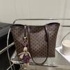 Bolso Tote Textura de Letra para Mujer 2025 Nueva Llegada Bolso Tote de Mano Bolso de Hombro de Gran Capacidad de Moda Tendencia para Salir
