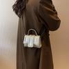 Bolso Versátil para Mujer 2025 Nuevo Bolso de Mano de Moda Patrón de Piedra de Alta Calidad Bolso de Hombro para Viaje Bolso Grande Cruzado