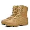 Botas Militares Águia Negra Botas de Deserto Sapatos Impermeáveis para Caminhada ao Ar Livre Botas de Combate Táticas Protetoras Antiderrapantes Resistentes ao Desgaste para Homens