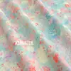 Popelina peinada de 60 hilos, estilo pintura al óleo japonesa y coreana, tela con estampado floral digital elegante, tela para ropa infantil y de mujer
