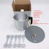 Vela casera Paquete Vela DIY 1.2 L/3L cera Kit de tazas juego de herramientas para hacer velas