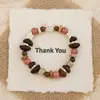 Cadena para Teléfono Móvil de Grano de Café Real Natural Pulsera Creativa de Grano de Café Calabaza DIY Mejor Regalo para Amiga Lugar Turístico Venta Caliente Suministro