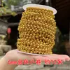 Rollo de Cadena de Perlas para Boda Tubo Conectado Cadena de Cuentas DIY Decoración de Salón de Bodas Materiales para Arreglo de Escena