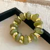 Accesorio de Vacaciones: Pulsera Multicolor de Cuentas de Cristal y Perlas de Arroz de Múltiples Capas, Joyería de Mano Bohemia Lujosa y de Alta Gama