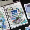 Paquete de Materiales para Journaling: Memoria Caché de Ilusión Estilo Dreamcore Materiales de Diario para Estudiantes, Base Decorativa DIY para Diarios