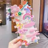 Pinzas para el Cabello de Dibujos Animados para Niños Accesorios para el Cabello de Princesa Coreana Venta al por Mayor Pasadores para Niñas Pequeñas Pinzas para el Cabello Peine Inverso Pinzas Laterales Adornos para el Cabello