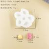 Molde de Silicone Pétala de Tulipa Folha Moedor de Creme Chocolate Flor Gesang Ferramenta para Assar Bolo de Grau Alimentício