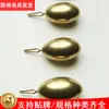Colgante de cobre para pesca invertida al por mayor Colgante de cobre Luya colgante de plomo 1.8g 3.5G 5G 7G 10G grupo de pesca invertida
