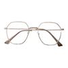 Moda para Hombre y Mujer Terminada Miopía Planitud Potencia Tendencia Montura Grande Gafas Montura Película Fotosensible Cambiante de Color Cómoda y Ligera