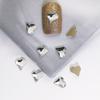 Pacote inteiro de 1440 peças atacado branco plana em forma especial diamante super brilhante pequena gota de chuva prego diamante jóias quadrado amor strass
