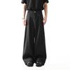 Pantalones negros Majila cleanfit estilo coreano transfronterizos para hombre, verano, caída, ajuste relajado, casual, profesionales, de traje