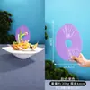 Plato Retro Chino de Bambú Forma de Cruz para Té y Bocadillos Plato para Bocadillos y Pasteles Posavasos para Taza Portavasos Bandeja de Bambú Tejido para Poner en la Mesa