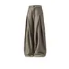 Pantalones Casuales para Hombre de Silueta Línea A con Pliegues Tridimensionales Estilo Old Money Primavera y Otoño Nuevos Pantalones Largos Versátiles de Alta Gama