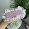 Ju Jingyi y Hou Mingyi Colgante Terminado Reflectante DIY para Fans Mercancía de Celebridades Texto Creativo Nombre Fieltro Lindo