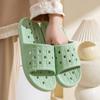 Pantuflas de PVC para el Hogar de Pareja, Secado Rápido para Baño, Drenaje de Agua, Antideslizantes, Diseño Hueco, Unisex, Duraderas y Ligeras