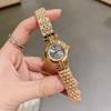 Dinimi Reloj de Pulsera para Mujer de Acero de Moda Nueva Elegante Disco Retro Romano Nicho Sencillo Reloj de Cuarzo para Mujer