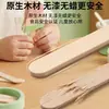 Palitos de Picolé Descartáveis de Grau Alimentício DIY Fabricação de Modelos Doces Sorvete Palito de Modelo Materiais de Artesanato Cor de Madeira Natural