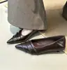 Dos alturas de tacón~Diseño plisado de tacón de aguja francés piel suave zapatos de vestir de punta fina para el trabajo zapatos de tacón alto con temperamento versátiles para mujer