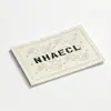 Acessórios de vestuário metálicos personalizados de fábrica com logotipo em relevo, etiqueta para jeans, etiqueta de couro vintage em relevo