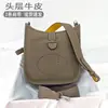 Nuevo Bolso Evelyn 22 Hecho de Piel de Vacuno de Primera Capa para Mujer, Bolso Cruzado de Alta Gama, Versátil para el Trabajo, Bolso de Hombro de Gran Capacidad