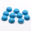 Turquesa Sintética Wuzhou 05g4 Atacado Redondo/Pera/Oval Base Plana Turquesa Artificial Lisa 05g4 Pedra Solta