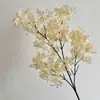 Flor Artificial Lilás Criptografada Flor de Cerejeira Ornamentos de Luxo para Casa Sala de Estar Salão de Casamento Decoração de Teto de Casamento Flores Artificiais