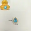 No. 8 Patitos DIY Pasador Flor Joyería Tocado de Pato Accesorios Metálicos Material Estilo Retro Antiguo Pieza de Flor Alas