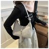 Bolso de hombro de alta gama con cadena retro y textura de moda para mujer, diseño de nicho, 2024
