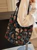 Bolsa Tote de Gran Capacidad para Mujer 2026 Elegante Versátil Bolso de Lona para Mujer Moda Ins Bolso de Hombro para Viajes de Negocios Compras