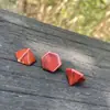 Ágata de cristal pedra semipreciosa pirâmide hexagonal transfronteiriça novo contas soltas diy material de broca de embutir atacado