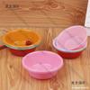 Lavabo Taibao lavabo pequeño cuenco para sopa de verduras cuenco plástico redondo cuenco pequeño de trigo cuenco de color mixto para mezclar bayas cuenco para arroz pigmento