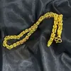 Collar con Cabeza de Dragón Dorado Arena para Hombre, Cadena Gruesa de Oro Imitación, Elegante y Audaz, Regalo para Novio