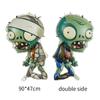 Plantas vs.. Juego Temático de Zombis Globo de Dibujos Animados Forma de Niño Decoración de Fiesta de Cumpleaños Globo de Película de Aluminio