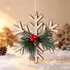 Colgantes de manualidades de madera transfronterizos, regalos de Navidad, colgantes de decoración navideña, adornos de madera, venta al por mayor desde el fabricante