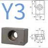 Jinan Jingyi Trilho Guia Linear Placa de Pressão Inclinada Máquina-Ferramenta de Metalurgia do Pó Bloco de Pressão Hexagonal T1T2T3Y3Y4Y5K2K3