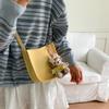 Bolso Bandolera Mini de Alta Gama de Moda para Mujer Verano 2025 Bolso Cubo Versátil Popular Este Año