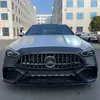 Adecuado para 22 Mercedes-Benz Clase C Nueva Surround W206 Modificado y Mejorado Ensamblaje de Parachoques Delantero C63 Cubierta Deportiva Grande Surround