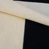 Procesamiento de tejido de punto de algodón de doble hilo a rayas personalizado 220g camisa inferior de otoño tela lisa jersey de algodón puro al por mayor