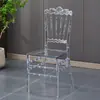 Salón de Banquetes de Hotel Boda Actividades al Aire Libre Silla de Caña de Bambú Articulada Napoleon Fabricante Transfronterizo Silla Transparente de Cristal Acrílico