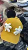 Gorra de Béisbol de Mickey Orejudo Lindo de Dibujos Animados Mano Pequeña para Mujeres Mostrando la Cara Visera Pequeña Protección Solar UV Gorra de Pato