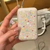Power Bank Cão Ins Adesivo DIY Infantil Relevo Estéreo Adesivo para Unhas Artísticas Urso Fofo Desenho Animado Decalque para Unhas