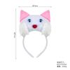 Suministros de enseñanza, diadema de animales, diadema de gatito, diadema de rendimiento para niños pequeños, diadema de gato de juguete de baile de graduación de dibujos animados